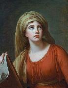 elisabeth vigee-lebrun Lady Hamilton as the Persian Sibyl Sweden oil painting artist